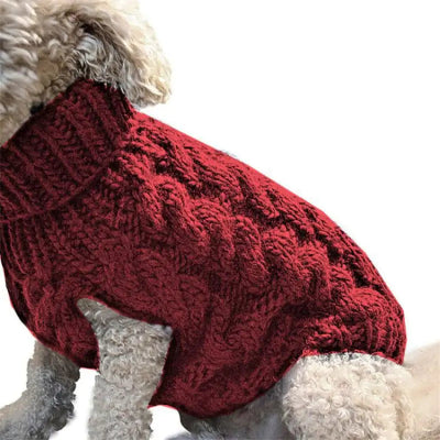 Château Companions™ – Winter Knit Dog Sweater