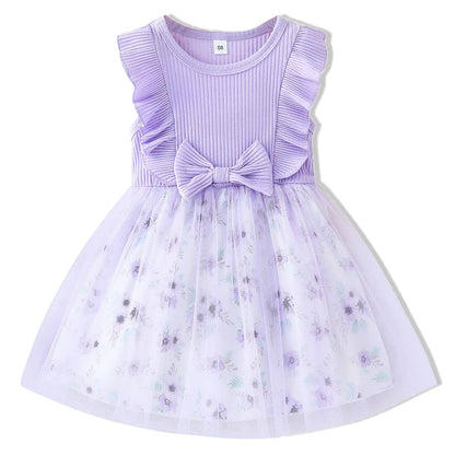 Château Élégance Bébé – Delicate Tulle Dress for Special Moments
