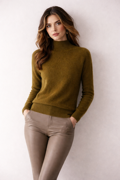 L’Essentiel Claire · Cashmere High-Neck Sweater
