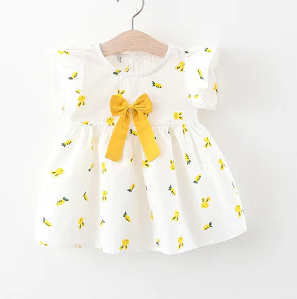 Château Élégance Bébé – Soft Cotton Princess Dress