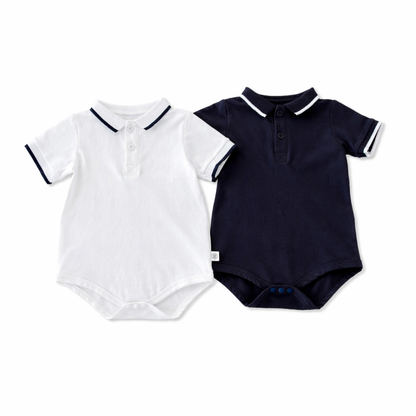 Le Petit Élégant – Baby Cotton Bodysuit