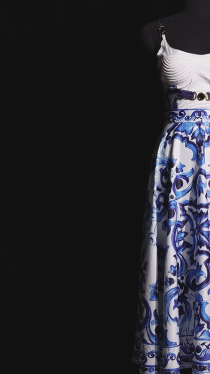 Château Élégance Capri Muse Two-Piece Skirt Set
