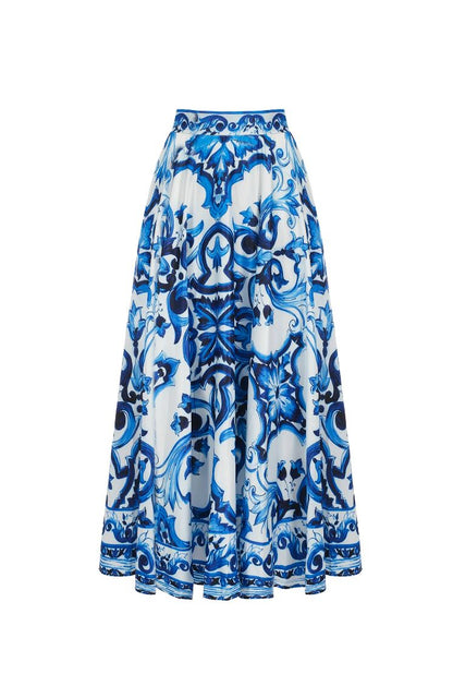 Château Élégance Capri Muse Two-Piece Skirt Set