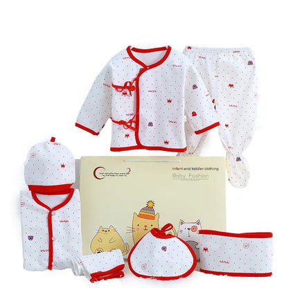Château Élégance – Newborn Winter Gift Set (7-Piece Ensemble)