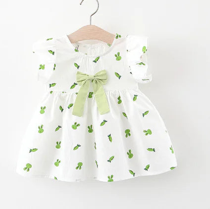 Château Élégance Bébé – Soft Cotton Princess Dress